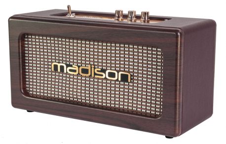 Piękny głośnik przenośny Bluetooth Madison FREESOUND VINTAGE retro