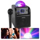 Głośnik przenośny karaoke LED SBS50 BT czarny Jelly Ball kula dyskotekowa