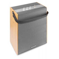 Głośnk przenośny Retro z drewna Bluetooth Vintage VBS80 8'' Fenton AUX 40W