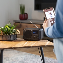 Radio cyfrowe Milan FM DAB+ z akumulatorem bez zakłóceń 3 kolory kuchenne