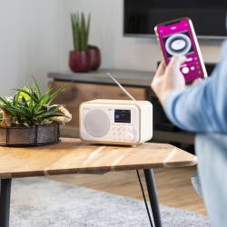 Radio cyfrowe Milan FM DAB+ z akumulatorem bez zakłóceń 3 kolory kuchenne