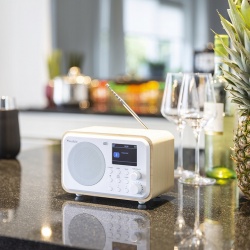 Radio cyfrowe Milan FM DAB+ z akumulatorem bez zakłóceń 3 kolory kuchenne