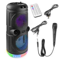 Głośnik multimedialny Bluetooth Fenton SPS75 z karaoke i oświetleniem LED