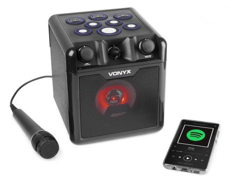 Perkusja elektroniczna głośnik Bluetooth z perkusją karaoke SBS50B-DRUM 50W BT Vonyx