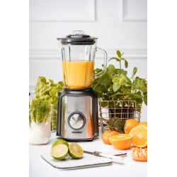 Blender kielichowy Mesko MS4080 do kruszenia lodu szklany dzbanek 1,5L