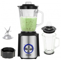 Blender kielichowy Mesko MS4080 do kruszenia lodu szklany dzbanek 1,5L