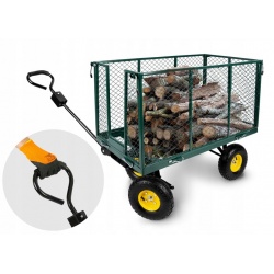 Wózek ogrodowy przyczepka do quada traktora ciągnięcia ładowność 450 kg
