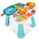 Pchacz stolik edukacyjny 2w1 interaktywny chodzik do nauki chodzenia zabawka