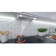 Okap kuchenny podszafkowy 60 cm do zabudowy INOX z oświetleniem LED