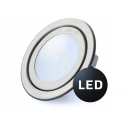 Okap kuchenny podszafkowy 60 cm do zabudowy INOX z oświetleniem LED