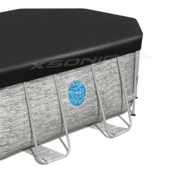 Basen stelażowy z oknami 427 x 250 x 100 cm owalny 12w1 Bestway 56714N
