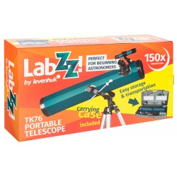 Teleskop zwierciadlany Levenhuk LabZZ TK76 apertura 76 mm ogniskowa 700 mm z futerałem