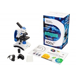 Mikroskop Discovery Pico oświetlenie LED precyzyjna regulacja ostrości powiększenie: 40–400x