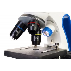 Mikroskop Discovery Pico oświetlenie LED precyzyjna regulacja ostrości powiększenie: 40–400x