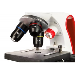 Mikroskop Discovery Pico oświetlenie LED precyzyjna regulacja ostrości powiększenie: 40–400x