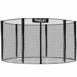 Siatka zewnętrzna 252 cm 8FT do trampoliny ogrodowej 6 słupków NEO