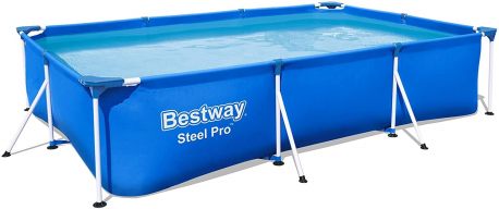 Basen na stelażu 300 x 201 x 66 cm prostokątny Bestway 56404 sam basen