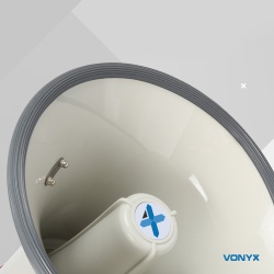 Mocny megafon z syreną USB SD odtwarzacz MP3 Bluetooth 55W Vonyx MEG055