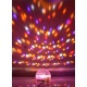 Półkula obrotowa LED Ibiza ASTRO-9C efekt mini LED 9 kolorów pilot tryb auto