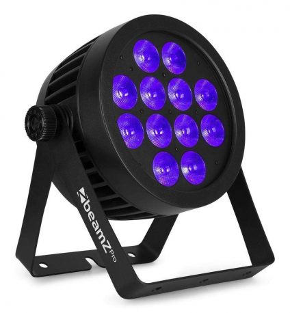 Reflektor oświetlenie Led AluPAR IP65 12x15W 6-1 Beamz Pro BWA534 