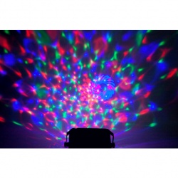Zestaw oświetleniowy 3w1 Astro Strobo Gobo Ibiza Light oświetlenie dyskotekowe sceniczne
