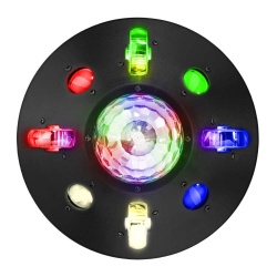 Efekt świetlny LED BeamZ Whirlwind 3w1 z obrotową głowicą i gobo pilot