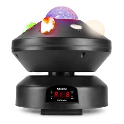 Efekt świetlny LED BeamZ Whirlwind 3w1 z obrotową głowicą i gobo pilot