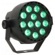 Reflektor LED oświetlenie dyskotekowe Ibiza PAR-MINI-RGB3 z pilotem