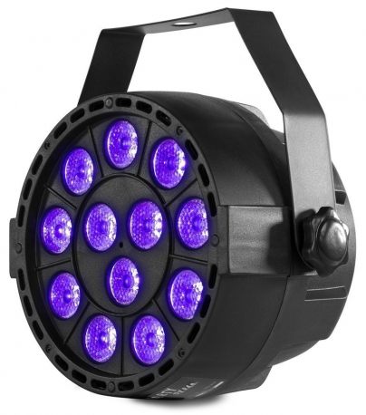 Reflektor LED Par UV 12x1W światło UV z możliwością sterowania DMX