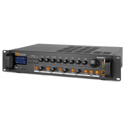 Wzmacniacz instalacyjny PA 360W 100V Power Dynamics PDV360MP3 24V