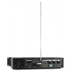 Wzmacniacz instalacyjny PA 360W 100V Power Dynamics PDV360MP3 24V