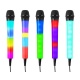 Mikrofon przewodowy do karaoke z oświetleniem LED RGB KMD55B