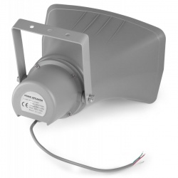 Głośnik tubowy radiowęzłowy nagłośnienie PA IP66 100V Power Dynamics HS30
