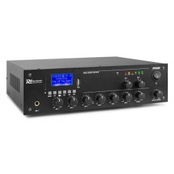 Wzmacniacz audio nagłośnienie PA 2 strefowy PPA502 100V 50W Power Dynamics