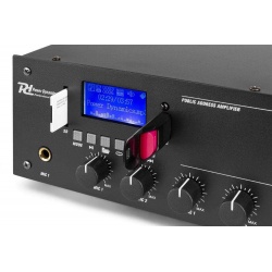 Wzmacniacz audio nagłośnienie PA 2 strefowy PPA502 100V 50W Power Dynamics