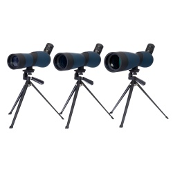 Luneta Discovery Range 50 ustawiony pod kątem okular powiększenie 15-45x