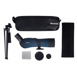 Luneta Discovery Range 50 ustawiony pod kątem okular powiększenie 15-45x
