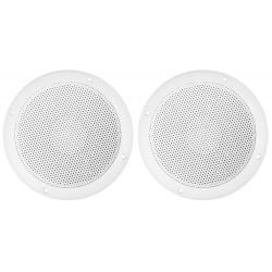 Głośniki sufitowe na jacht do łazienki wodoodporne instalacyjne 4" 50W Power Dynamics MS40