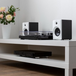 Gramofon Audizio z wkładką Audio-Technica funkcja RIP konwersji do MP3 RP310