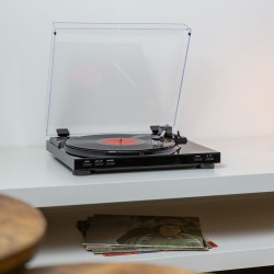 Gramofon Audizio z wkładką Audio-Technica funkcja RIP konwersji do MP3 RP310