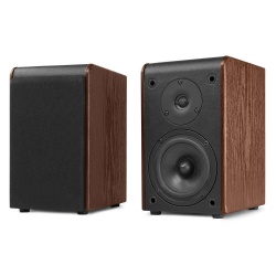 Gramofon stereo Audizio RP330D z Bluetooth i głośnikami 100W brązowy czarny