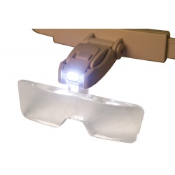 Okulary powiększające Levenhuk Zeno Vizor G5 oświetlenie LED