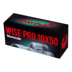 Monokular Levenhuk Wise PRO 10x50 wodoszczelny średnica soczewki obiektywowej 50 mm