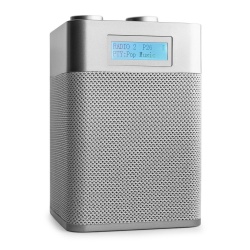 Przenośne małe i poręczne radio cyfrowe DAB+ tuner FM Ancona z baterią Audizio