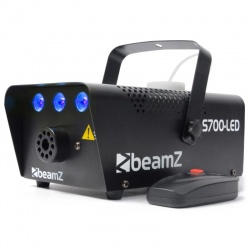 Wytwornica dymu z efektem LED w kolorze niebieskim S700-LED BeamZ