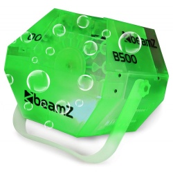 Wytwornica baniek mydlanych BeamZ B500 efekt LED RGB płyn do baniek 5L