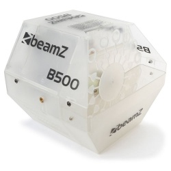 Wytwornica baniek mydlanych BeamZ B500 efekt LED RGB płyn do baniek 5L