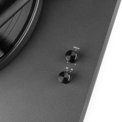 Gramofon RP340 Audizio HIFI HQ czarny z wkładką Audio Technica AT-3600L