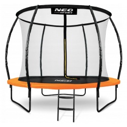 Trampolina ogrodowa profilowana Neo-Sport 10ft 312 cm z siatką wewnętrzną drabinką