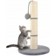 Mały drapak dla kota słupek 45cm sznur sizalowy zabawka na sznurku